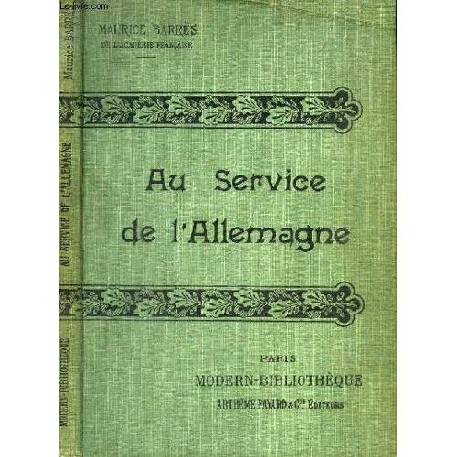 Au Service De L'allemagne
