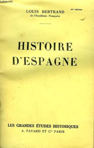 Histoire D'espagne