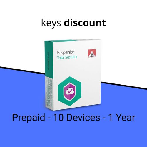 Kaspersky Total Security (10 Pc - 1 An)