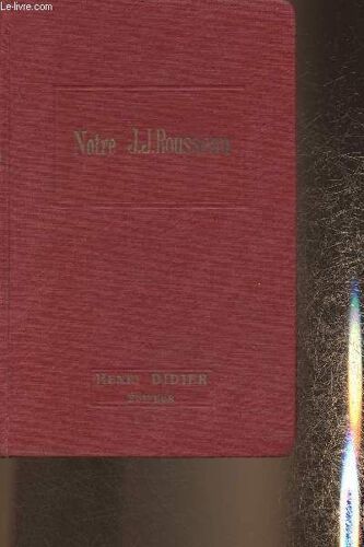 Jean-Jacques Rousseau- Morceaux Choisis