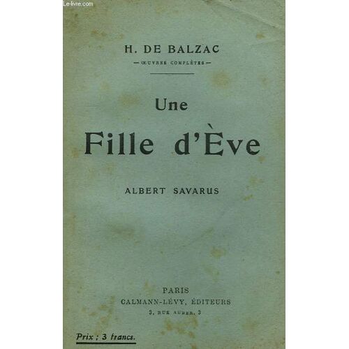 Une Fille D'eve