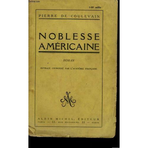Noblesse Americaine