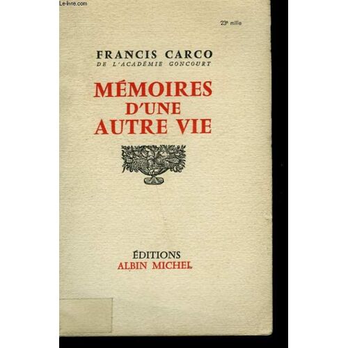 Mémoires D'une Autre Vie