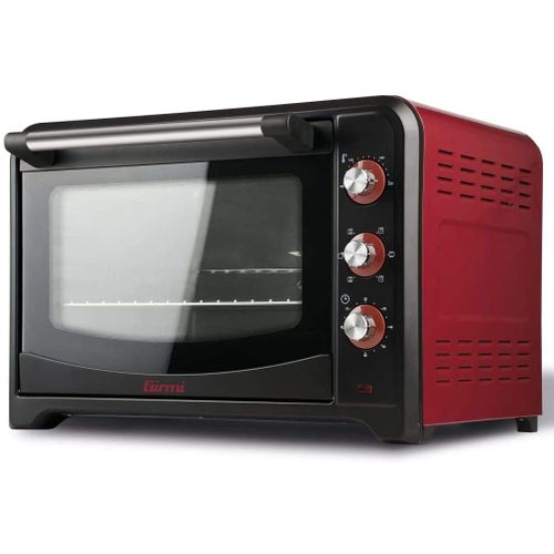 Girmi FE6000 Four électrique 2000 W acier inoxydable rouge