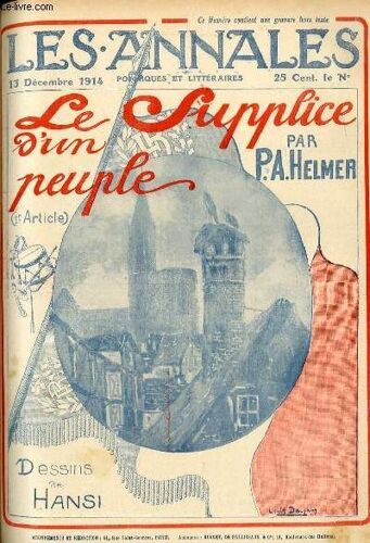Les Annales Politiques Et Litteraires N° 1642 Dessin De Hansi