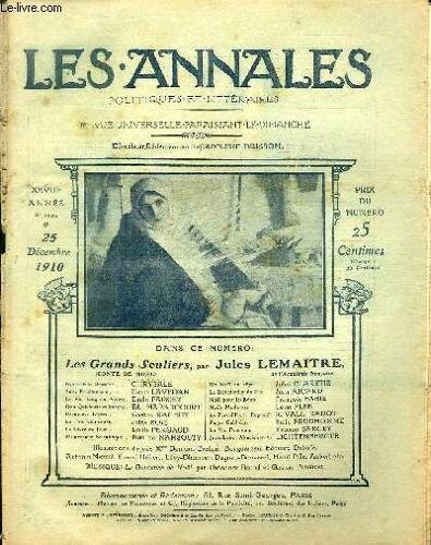 Les Annales Politiques Et Litteraires N° 1435 (2e Semestre) Vérités Et Paradoxes - Le Pur-Sang Du Pauvre, Par Emile Faguet