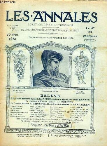 Les Annales Politiques Et Litteraires N° 1507 (1er Semestre) In Memoriam, Par Jules Truffier. Le Coucou Chante, Par François Fabié