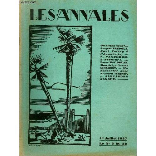 Les Annales Politiques Et Litteraires N° 2289