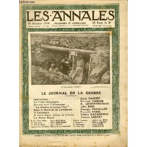 Les Annales Politiques Et Litteraires N° 1633 Un De Leurs Terriers (Croquis Pris Sur Nature Par Le Dessinateur De Thé Illustrated War News)