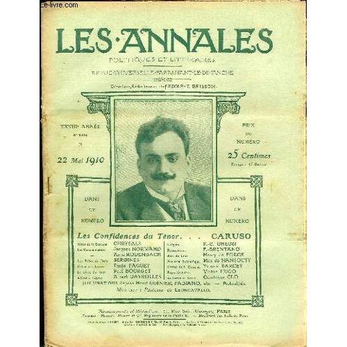 Les Annales Politiques Et Litteraires N° 1404 (1er Semestre) Vérités Et Paradoxes - Lettre À La Comète, Par Miguel Zamacoïs