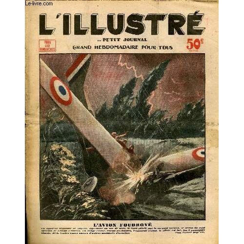Le Petit Journal - Supplément Illustré Numéro 2168 - L'avion Foudroye
