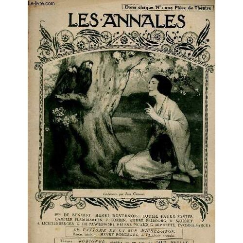 Les Annales Politiques Et Litteraires N° 2026 Confidences, Par Jean Cottenet
