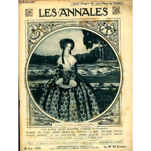 Les Annales Politiques Et Litteraires N° 2034 La Terrasse De Versailles, Par Rachel George-Roux