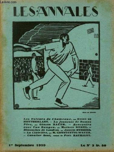 Les Annales Politiques Et Litteraires N° 2341 Bois De Bécan