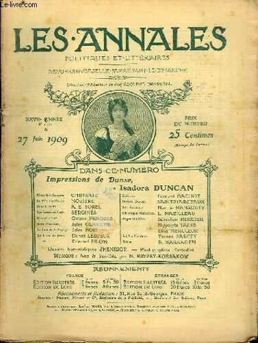 Les Annales Politiques Et Litteraires N° 1357 (1er Semestre) Chsoes Vues - Impressions Du Tremblement De Terre En Provence, Par Albert-Emile Sorel