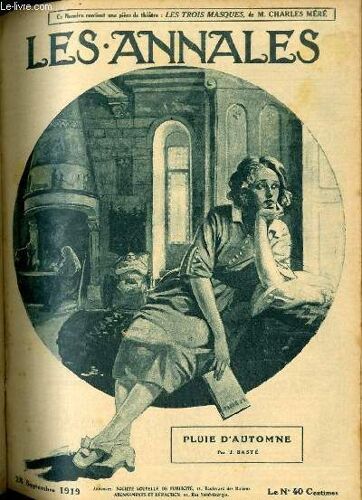Les Annales Politiques Et Litteraires N° 1892 Pluie D'automne, Par J. Basté