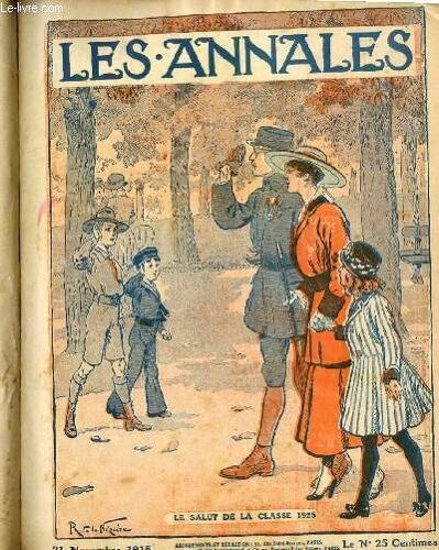 Les Annales Politiques Et Litteraires N° 1691 Le Salut De La Classe 1925
