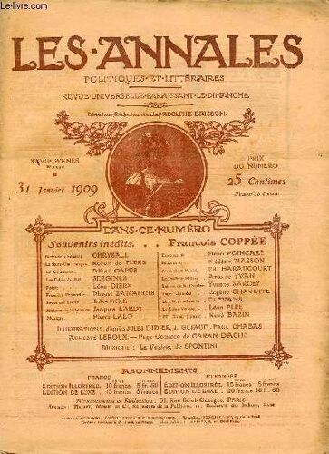 Les Annales Politiques Et Litteraires N° 1336 (1er Semestre) Etudes Et Croquis - La Saint-Charlemagne, Par Robert De Flers