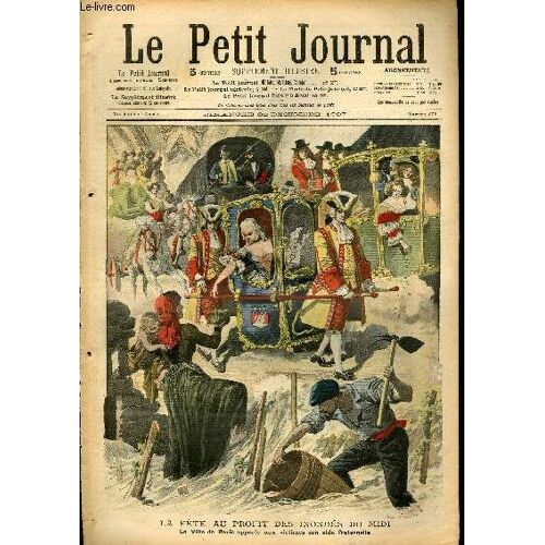 Le Petit Journal - Supplément Illustré Numéro 892 - La Fete Au Profit Des Inondes Du Midi - Au Grand-Palais: Le Cortege De La Locomotion A Travers Les Ages