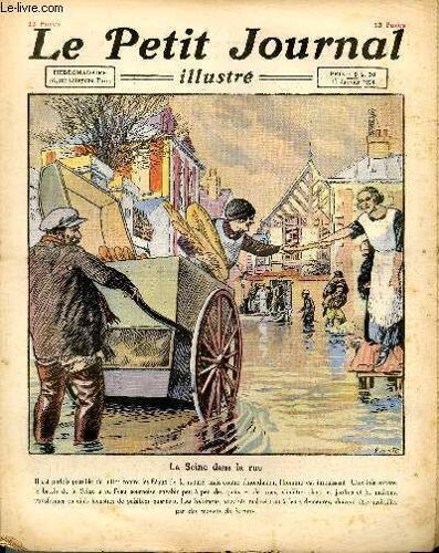 Le Petit Journal - Supplément Illustré Numéro 1725 - La Seine Dans La Rue - Les Emmures Vivants