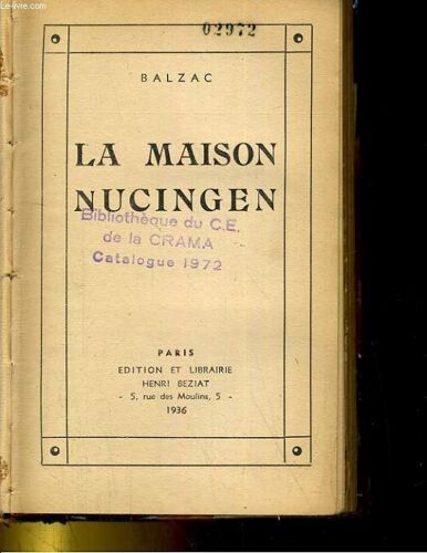 La Maison Nucingen