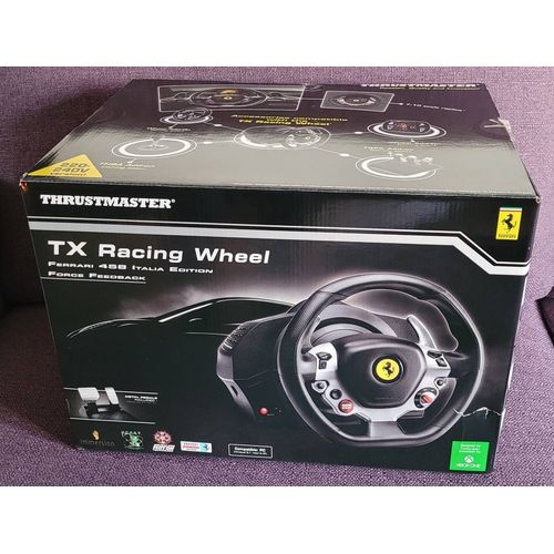 Tx racing wheel 458 italia édition