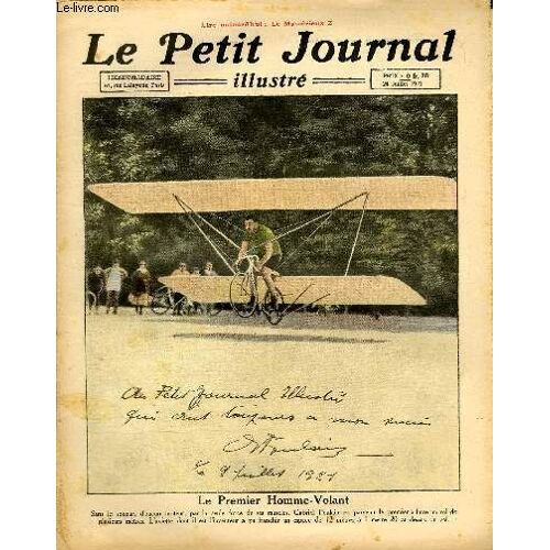 Le Petit Journal - Supplément Illustré Numéro 1596 - Le Premier Homme-Volant - Des Crocodiles A Versailles