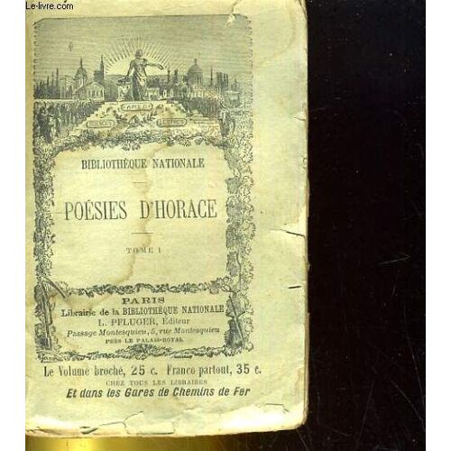Poesies D'horace Tome I