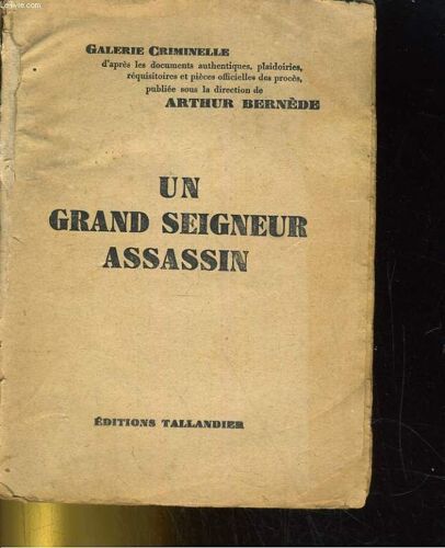 Un Grand Seigneur Assassin