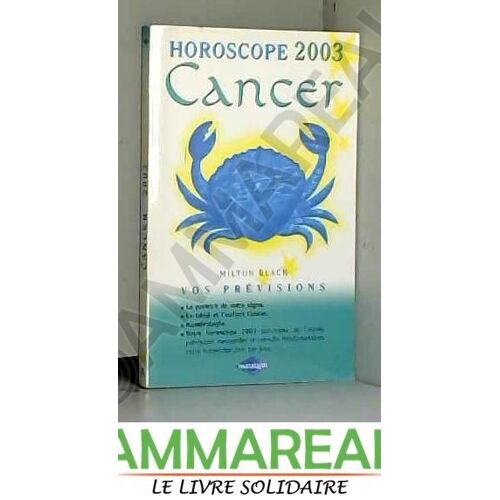 Horoscope 2003 Cancer