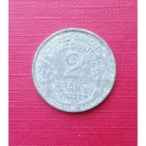 Piéce De 2 Francs Morlon 1958