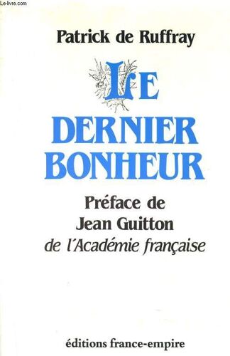 Le Dernier Bonheur
