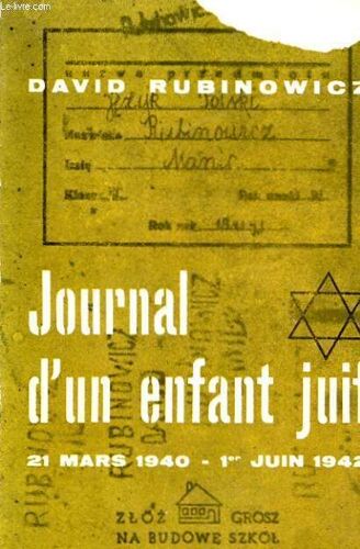Journal D'un Enfant Juif