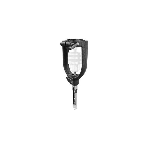 Mortaiseuse à bédane pour perceuse à colonne ou d'établi + 4 bédanes carrées