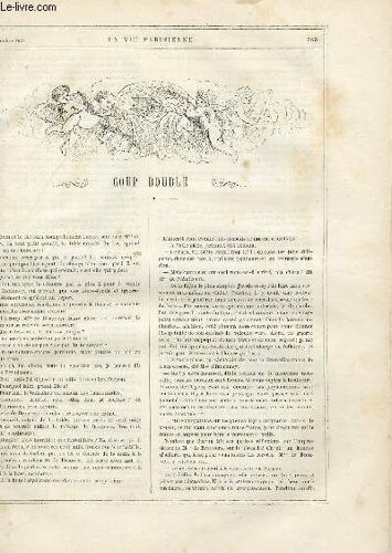 La Vie Parisienne 17e Année - N° 46 - Coup Double De A. - La Correspondance Du Chateau (À Suivre) - Ce Qu'on Chantait Autrefois Et Ce Qu'on Chante Aujourd'hui - De La Bouillotte De Crafty