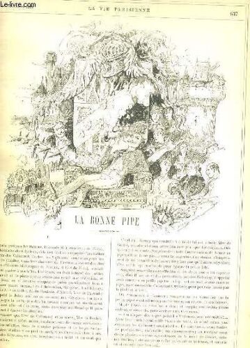 La Vie Parisienne 22e Année - N° 44 - La Bonne Pipe De S. - Chateau Et Chaumiere De Richard O'm. - Femmes-Gibiers, 2e Série: Gibiers D'eau Et De Marais, Oiseaux De Proie Et Oiseaux Criards ...