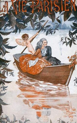 La Vie Parisienne 55e Année - N° 32 - La Guerre Des Eaux Par Butterfly - Sur Les Bords Fleuris Qu'arrose La Seine Par G. Leonnec - Journal D'un Chauffeur