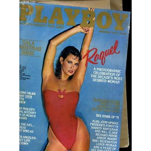 Playboy Entertainment For Men N° 12 - Gala Christmas Issue - Raquel, A Photographic Celebration Of The Decade's Most Desired Woman - Al Pacino Talks His First Ever In-Depth Interview