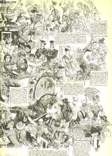 La Vie Parisienne 22e Année - N° 12 - Le Modele De X. - Pour La Mi-Careme: Projets De Chars Et De Cavalcades - A Nice: La Grrrrrrande Bataille De La Mi-Careme - Le Chapitre Des Chapeaux De ...