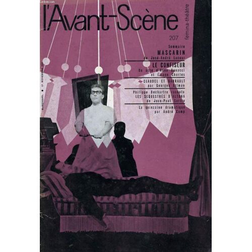 L'avant-Scene - Femina-Theatre N° 207 - Mascarin De Jose-Andre Lacour