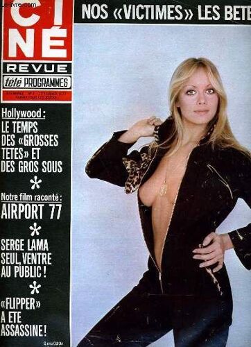 Cine Revue - Tele-Programmes - 57e Annee - N° 7 - Airport 1977