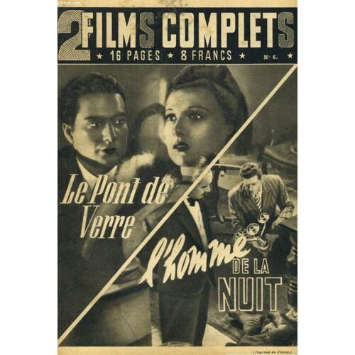 2 Films Complets N°6 - Le Pont De Verre Et L'homme De La Nuit