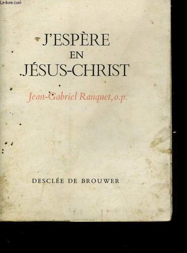 J'espere En Jesus-Christ