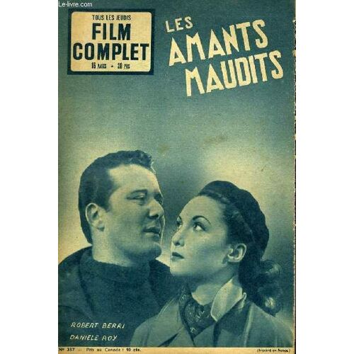 Tous Les Jeudis - Film Complet N° 357 - Les Amants Maudits