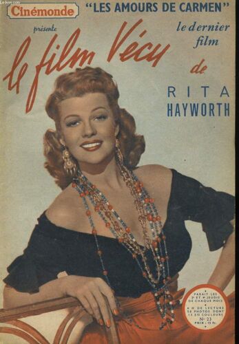 Le Film Vecu - Les Amours De Carmen - N°23