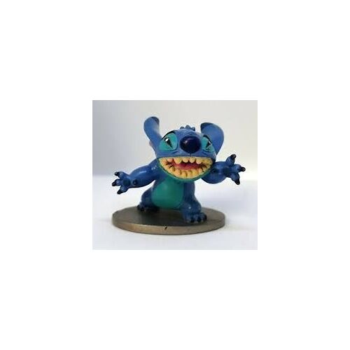 Figurine Sur Socle Stitch - Lilo Et Stitch - Disney - Pvc - 5x5 Cm