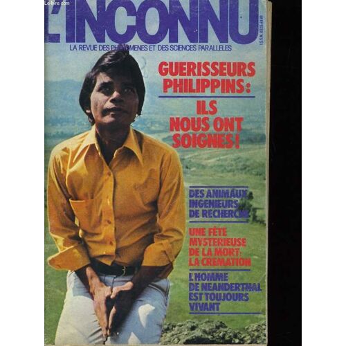 L'inconnu. La Revue Des Phenomenes Et Des Sciences Paralleles