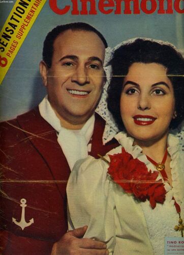 Cinemonde - 24e Annee - N° 1129 - Tino Rossi, Vedette De Méditerranée Au Châtelet