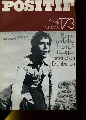 Positif N°173 - Renoir, Berkeley, Kramer, Douglas