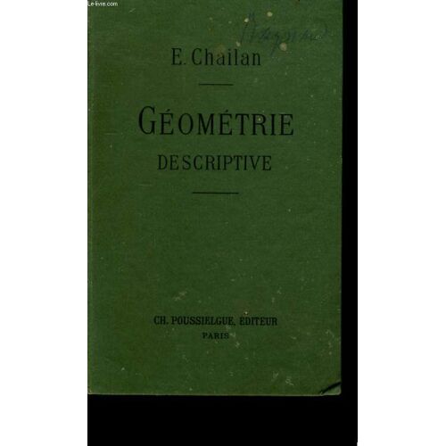 Geometrie Descriptive